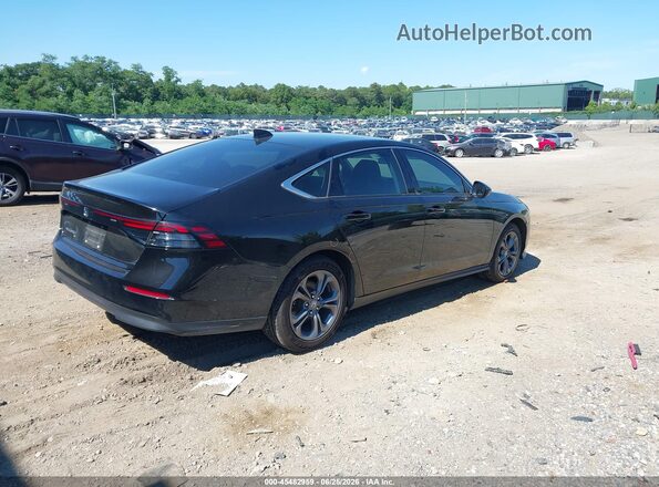 1HGCY1F34RA077122 2024 HONDA ACCORD Black Rear right
