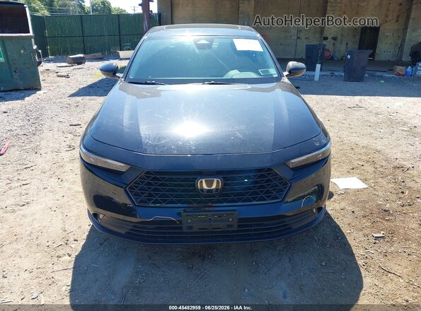 1HGCY1F34RA077122 2024 HONDA ACCORD Black Instrument cluster view