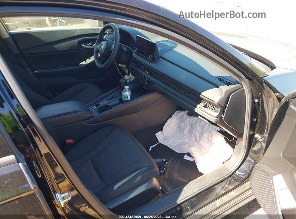 1HGCY1F34RA077122 2024 HONDA ACCORD Black Front interior view