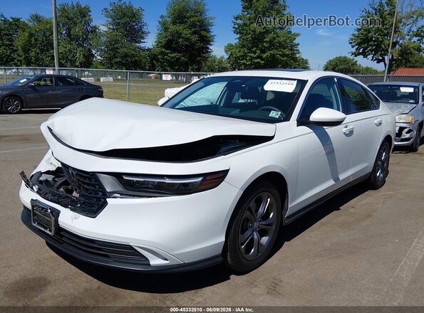 1HGCY1F34RA078223 2024 HONDA ACCORD Белый Передняя левая четверть