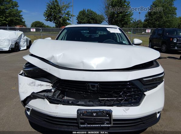 1HGCY1F34RA078223 2024 HONDA ACCORD Белый Вид щитка приборов