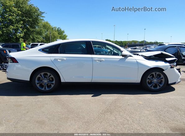 1HGCY1F34RA078223 2024 HONDA ACCORD Белый Вид задней части салона