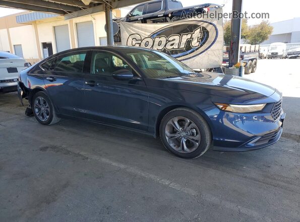 1HGCY1F34RA085432 2024 HONDA ACCORD Blue Przód prawy