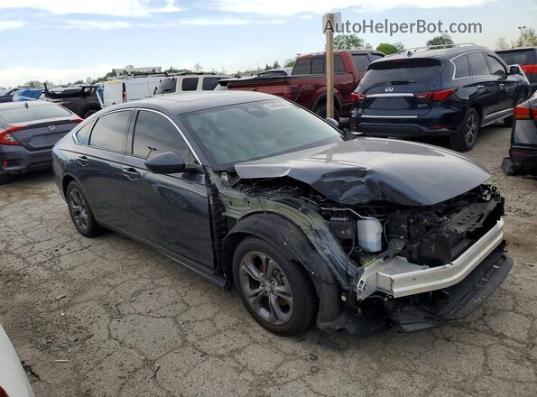 1HGCY1F34RA087908 2024 HONDA ACCORD Gray Delantero derecho