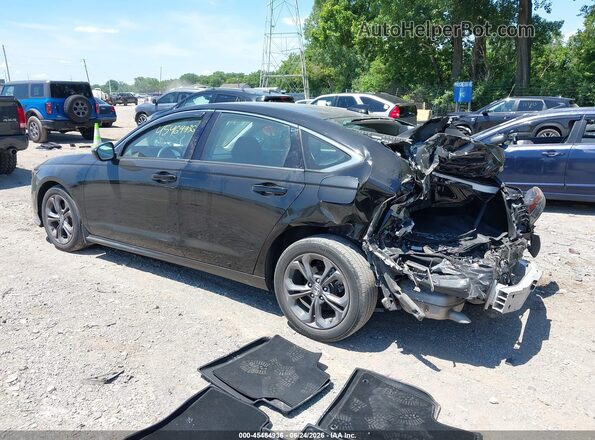 1HGCY1F35PA007142 2023 HONDA ACCORD Black Trasero izquierdo