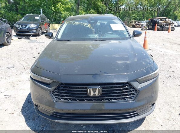1HGCY1F35PA007142 2023 HONDA ACCORD Black Vista del cuadro de instrumentos