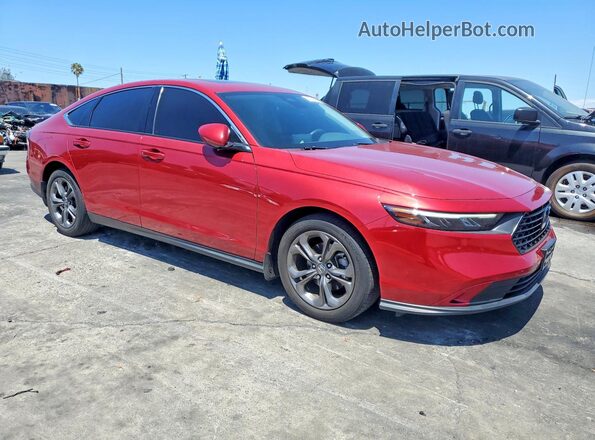 1HGCY1F35PA058124 2023 HONDA ACCORD Red 