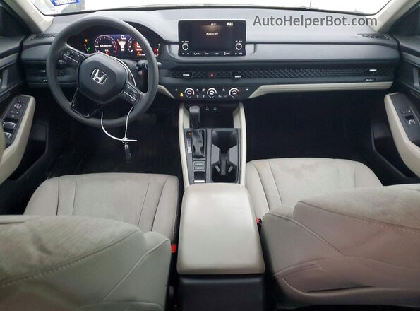 1HGCY1F35RA025367 2024 HONDA ACCORD White Dashboard view