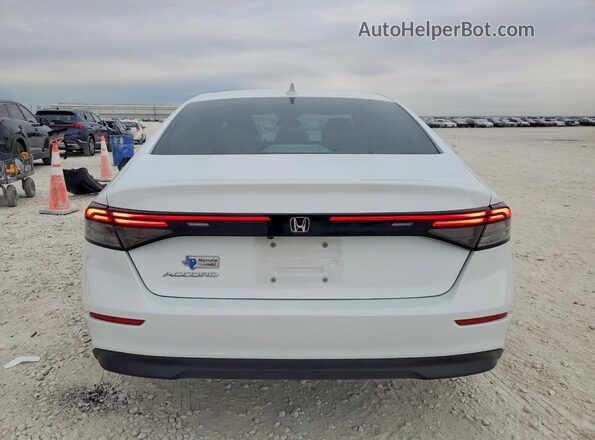 1HGCY1F35RA025367 2024 HONDA ACCORD White Rear view