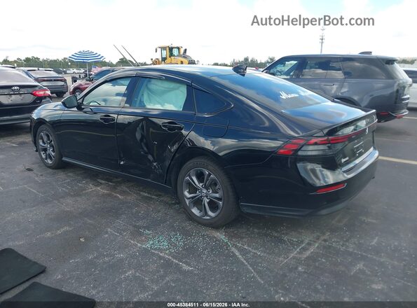 1HGCY1F36PA012348 2023 HONDA ACCORD Black Rear left
