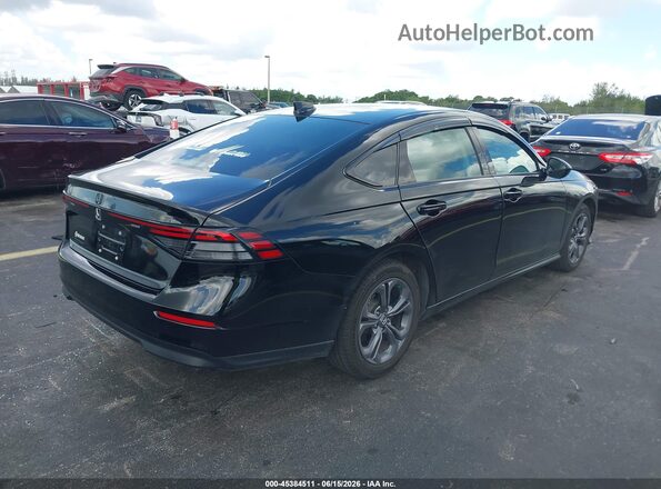 1HGCY1F36PA012348 2023 HONDA ACCORD Black Rear right