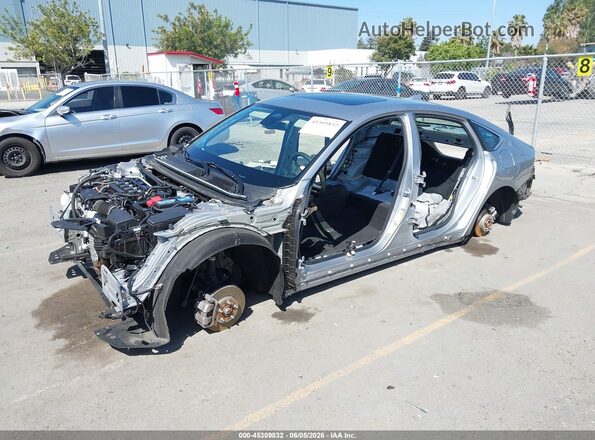 1HGCY1F36PA019722 2023 HONDA ACCORD Silver Front left