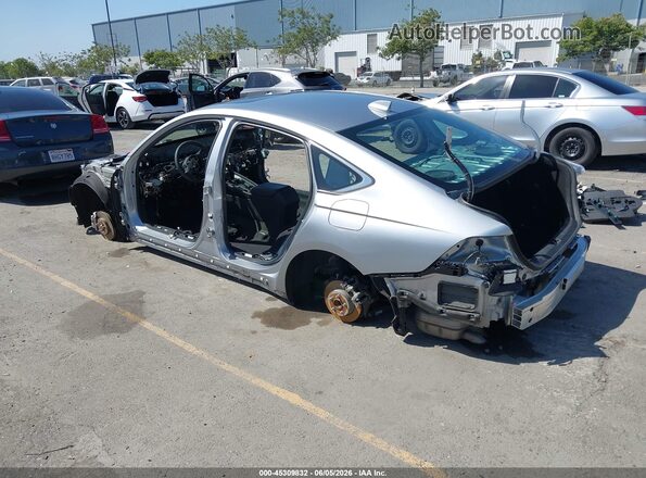 1HGCY1F36PA019722 2023 HONDA ACCORD Silver Rear left