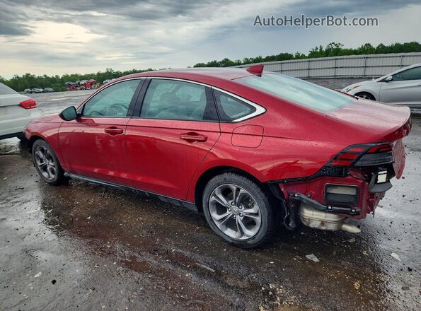 1HGCY1F36RA006360 2024 HONDA ACCORD Красный Задняя левая четверть