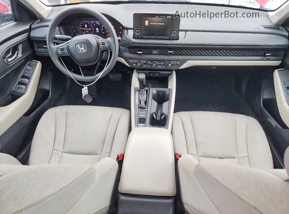 1HGCY1F36RA006360 2024 HONDA ACCORD Красный Вид панели приборов