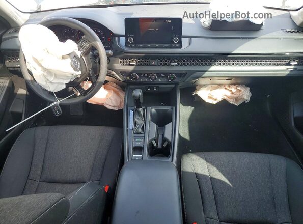 1HGCY1F36RA006827 2024 HONDA ACCORD Charcoal Dashboard view