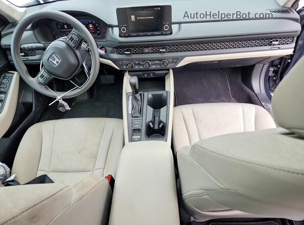 1HGCY1F36RA055705 2024 HONDA ACCORD Gray Dashboard view