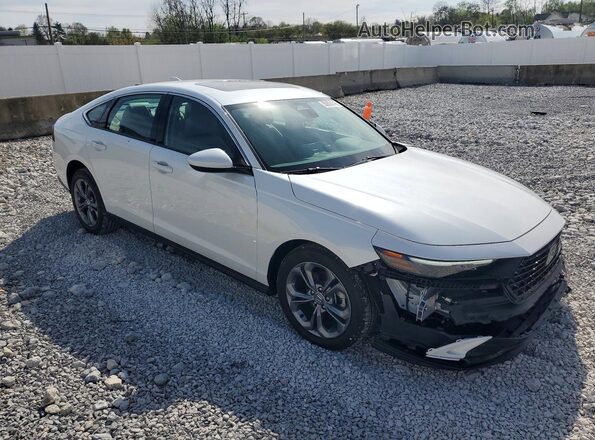 1HGCY1F36RA071922 2024 HONDA ACCORD Белый Передняя правая четверть