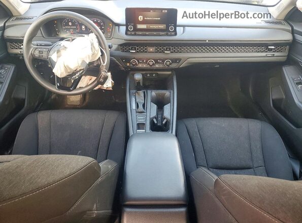 1HGCY1F36RA087618 2024 HONDA ACCORD Silver Dashboard view