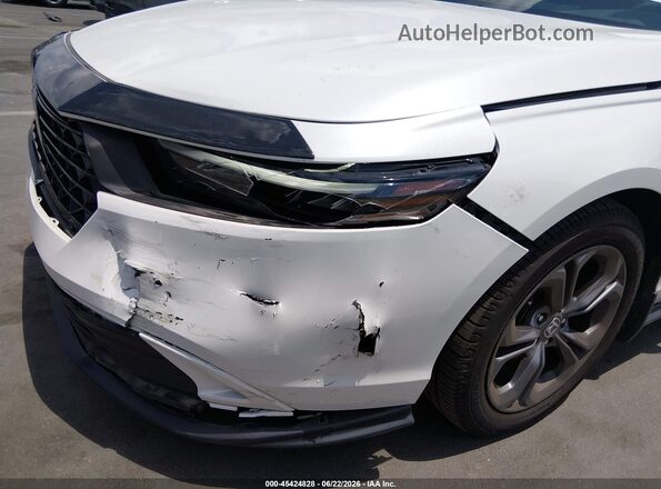 1HGCY1F37PA027862 2023 HONDA ACCORD White წინა ხედი