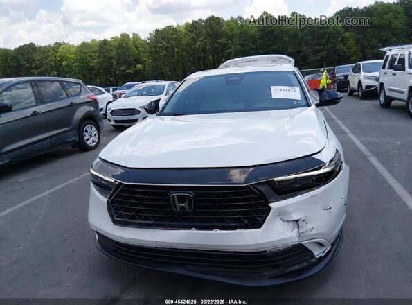1HGCY1F37PA027862 2023 HONDA ACCORD White ხელსაწყოთა პანელის ხედი