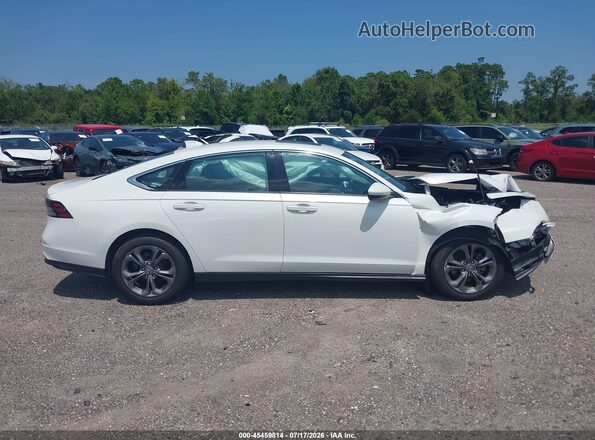 1HGCY1F37PA029742 2023 HONDA ACCORD Белый Вид задней части салона