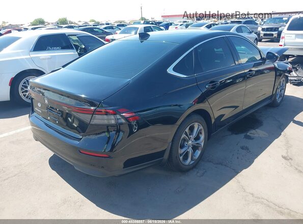 1HGCY1F37RA011776 2024 HONDA ACCORD Black უკანა მარჯვენა