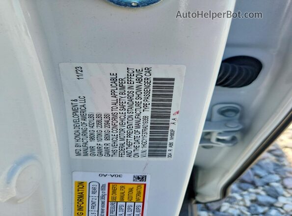 1HGCY1F37RA019358 2024 HONDA ACCORD White 