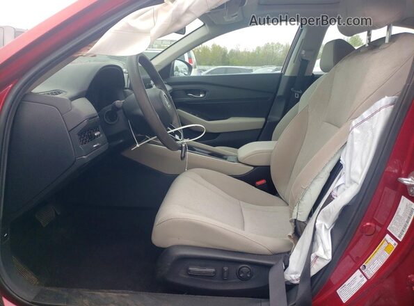 1HGCY1F37RA034295 2024 HONDA ACCORD Red წინა სალონის ხედი