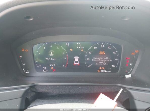 1HGCY1F37RA039447 2024 HONDA ACCORD White Widok tylnych siedzeń
