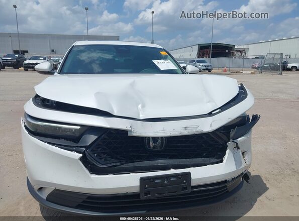 1HGCY1F37RA039447 2024 HONDA ACCORD White Widok zestawu wskaźników