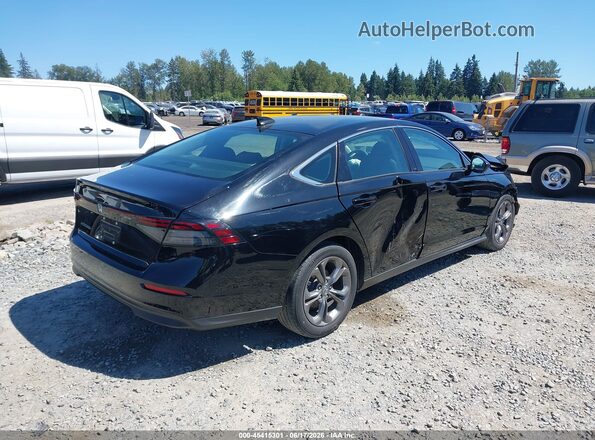 1HGCY1F38PA013923 2023 HONDA ACCORD Black Հետևի աջ
