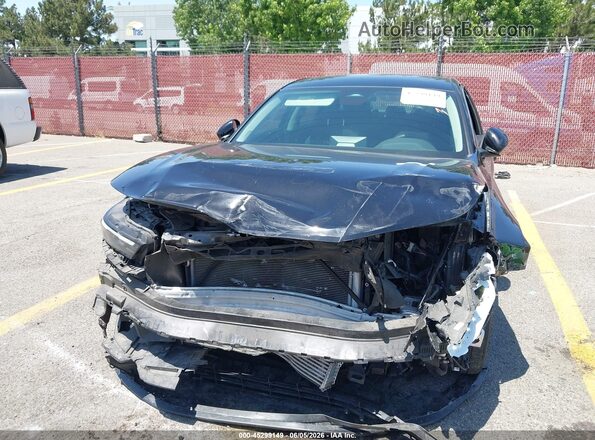 1HGCY1F38PA022170 2023 HONDA ACCORD Black Вид спереду