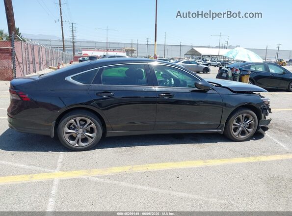 1HGCY1F38PA022170 2023 HONDA ACCORD Black Панорамний вид салону 360°