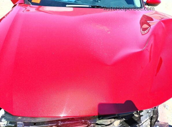 1HGCY1F38RA049386 2024 HONDA ACCORD Red Սալոնի հետևի տեսք
