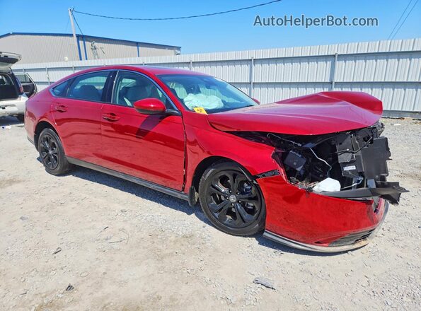 1HGCY1F38RA049386 2024 HONDA ACCORD Red Առջևի աջ
