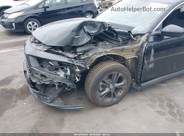 1HGCY1F39PA000968 2023 HONDA ACCORD Черный Вид спереди