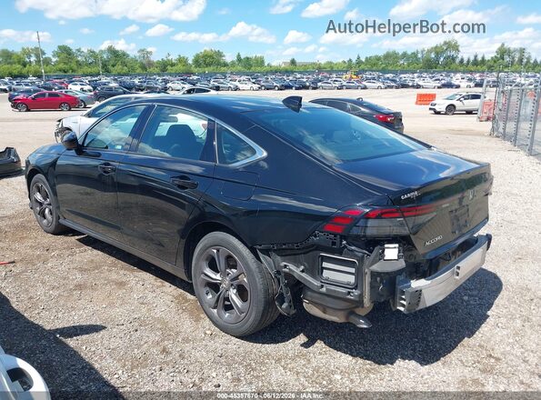 1HGCY1F39PA006981 2023 HONDA ACCORD Black Rear left