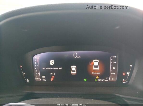 1HGCY1F39PA009105 2023 HONDA ACCORD White Vista de los asientos traseros