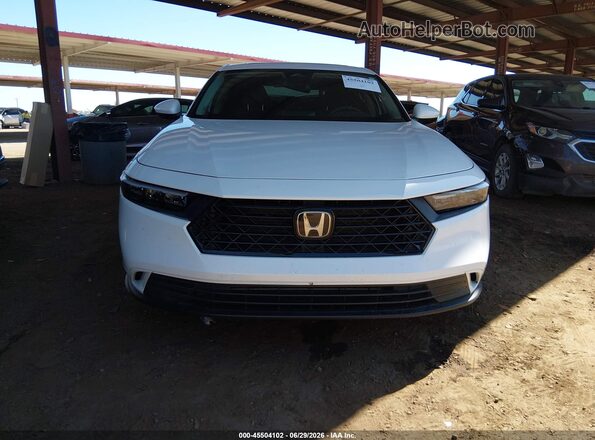 1HGCY1F39PA009105 2023 HONDA ACCORD White Vista frontal