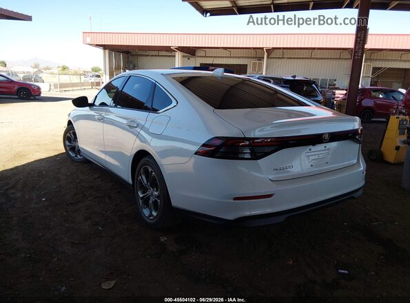 1HGCY1F39PA009105 2023 HONDA ACCORD White Trasero izquierdo