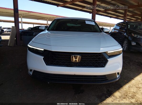1HGCY1F39PA009105 2023 HONDA ACCORD White Vista del cuadro de instrumentos