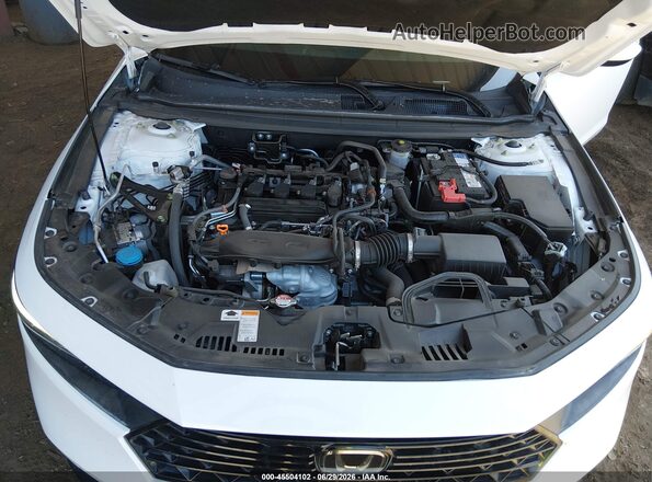 1HGCY1F39PA009105 2023 HONDA ACCORD White Vista trasera