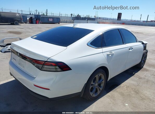 1HGCY1F39PA015602 2023 HONDA ACCORD White Задня права чверть