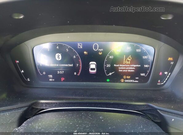 1HGCY1F39PA015602 2023 HONDA ACCORD White Вид задніх сидінь