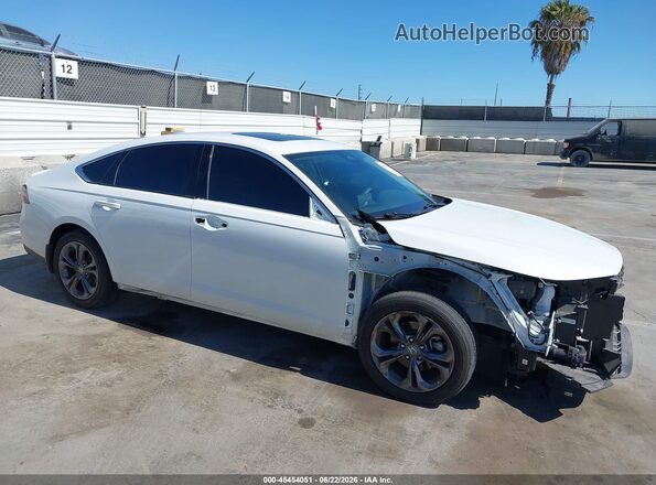 1HGCY1F39PA015602 2023 HONDA ACCORD White Панорамний вид салону 360°