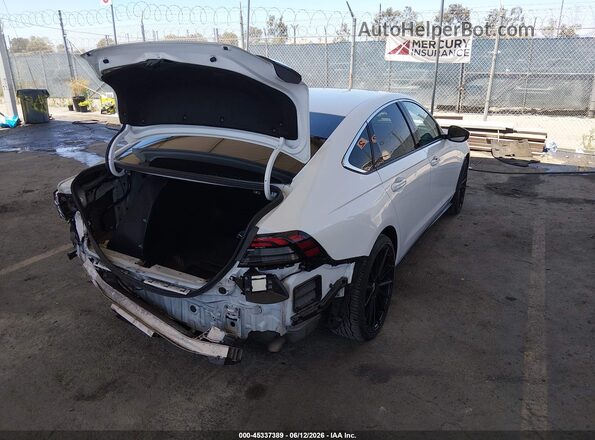 1HGCY1F39PA055033 2023 HONDA ACCORD Белый Задняя правая четверть