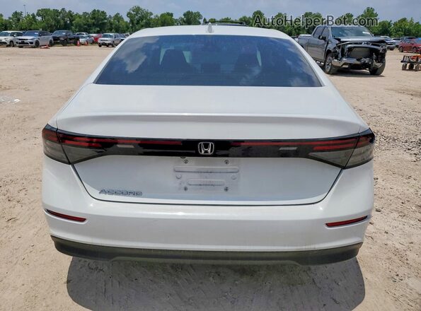 1HGCY1F39PA055159 2023 HONDA ACCORD White უკანა ხედი