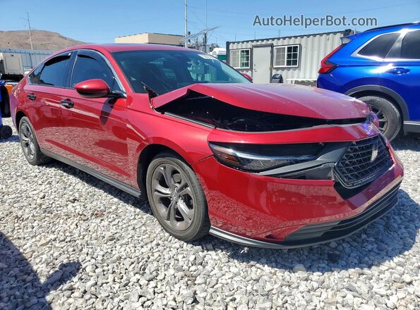 1HGCY1F39PA058045 2023 HONDA ACCORD Red 