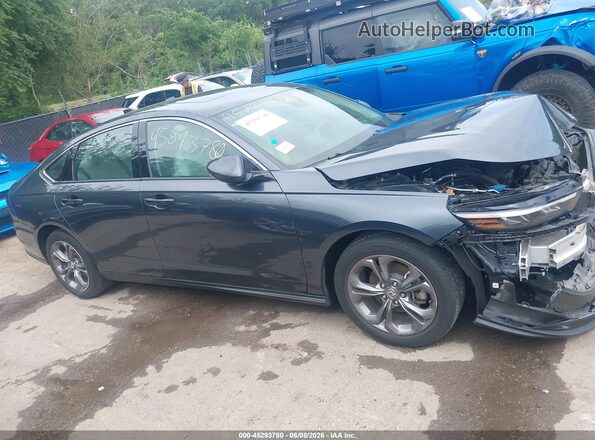 1HGCY1F39RA005705 2024 HONDA ACCORD Серый Панорамный вид салона 360°